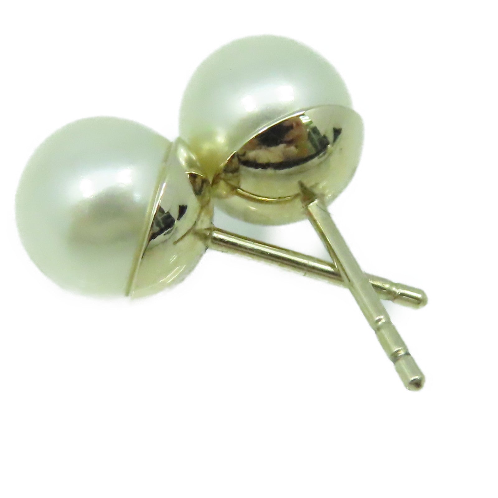 Dior 金屬/仿珍珠Pearl Earrings耳環珍珠色