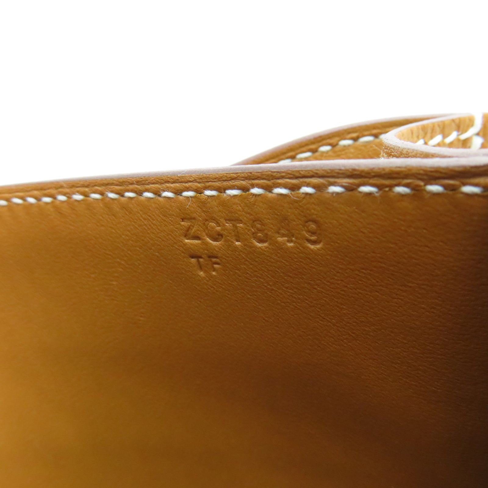 HERMES Veau Epsom皮革Constance Mini金扣肩背袋棕色