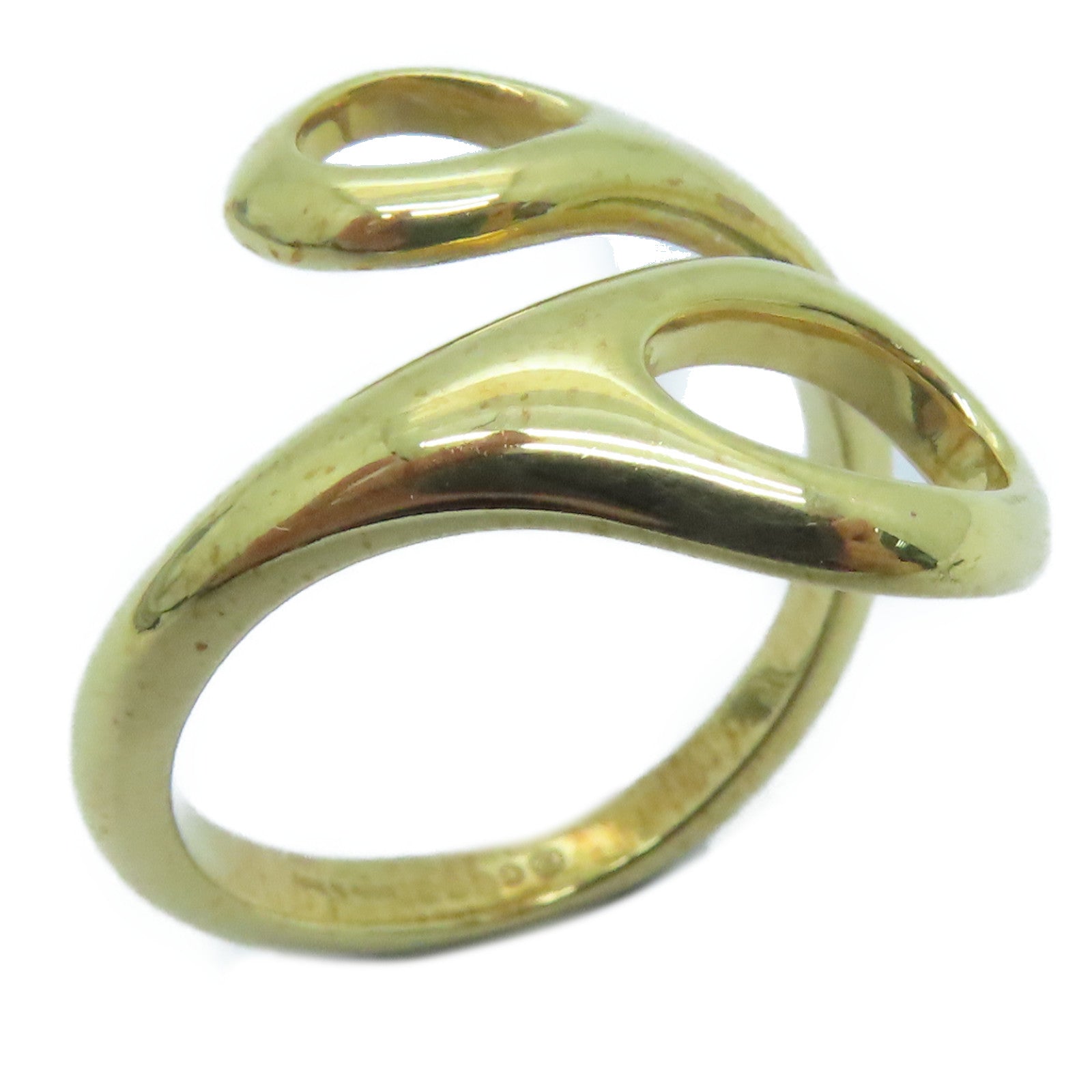 GUCCI 18K Gold Ring Ring US#5.5/GUCCI#11