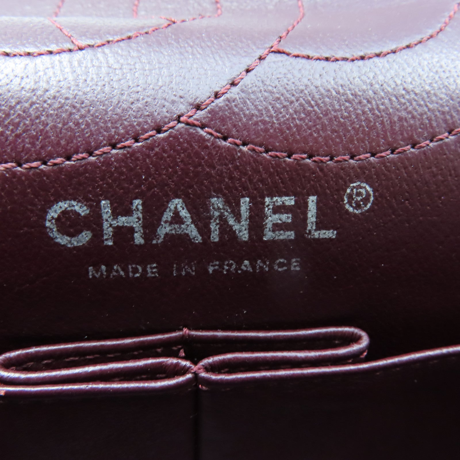 CHANEL 菱格牛皮皮革2.55 Chain Shoulder銀扣鏈帶肩背袋黑色