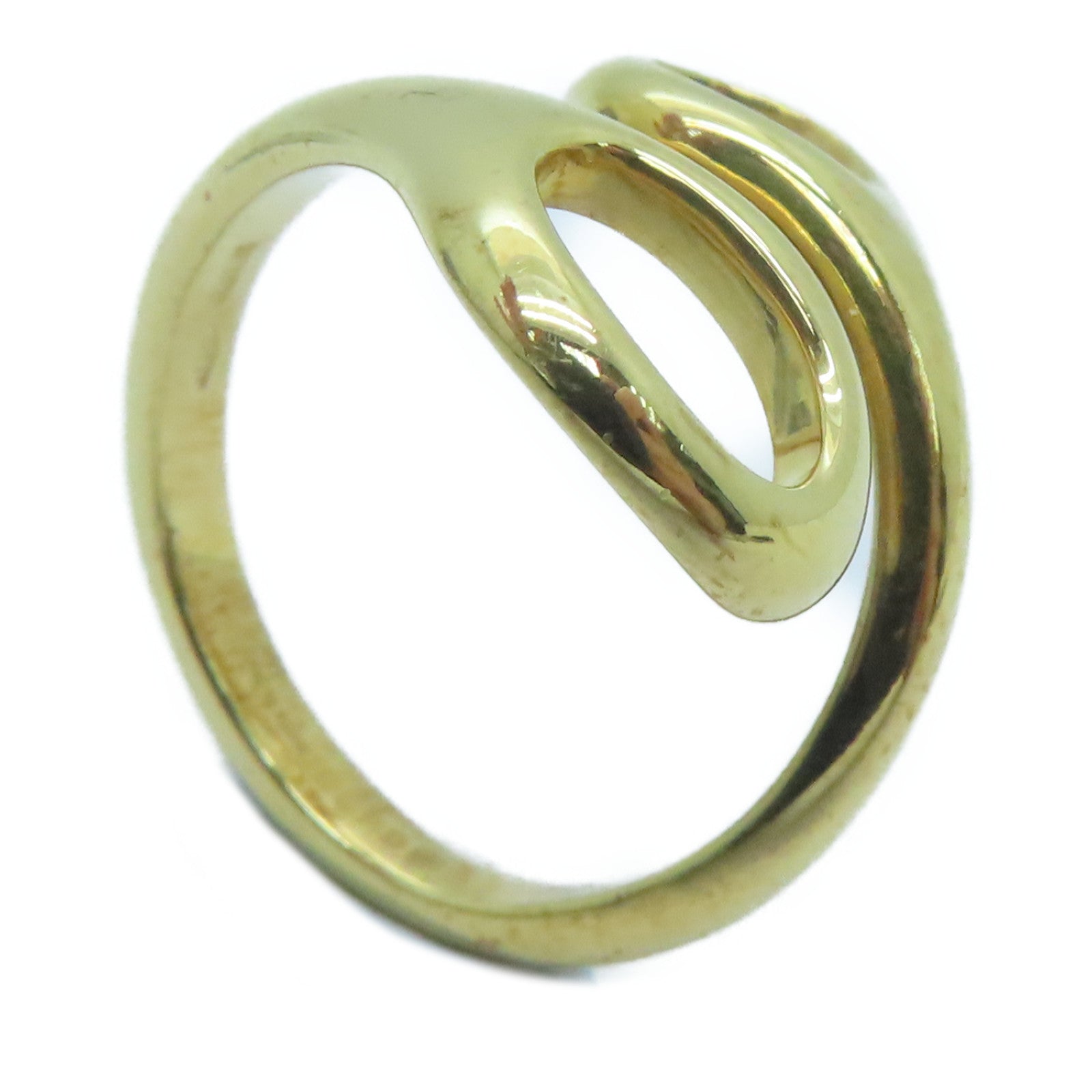 GUCCI 18K Gold Ring Ring US#5.5/GUCCI#11