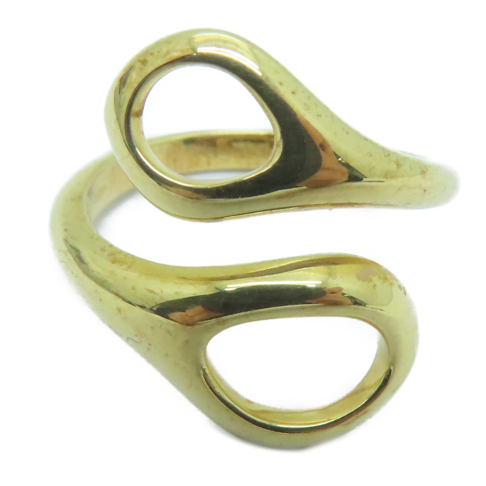 GUCCI 18K Gold Ring Ring US#5.5/GUCCI#11