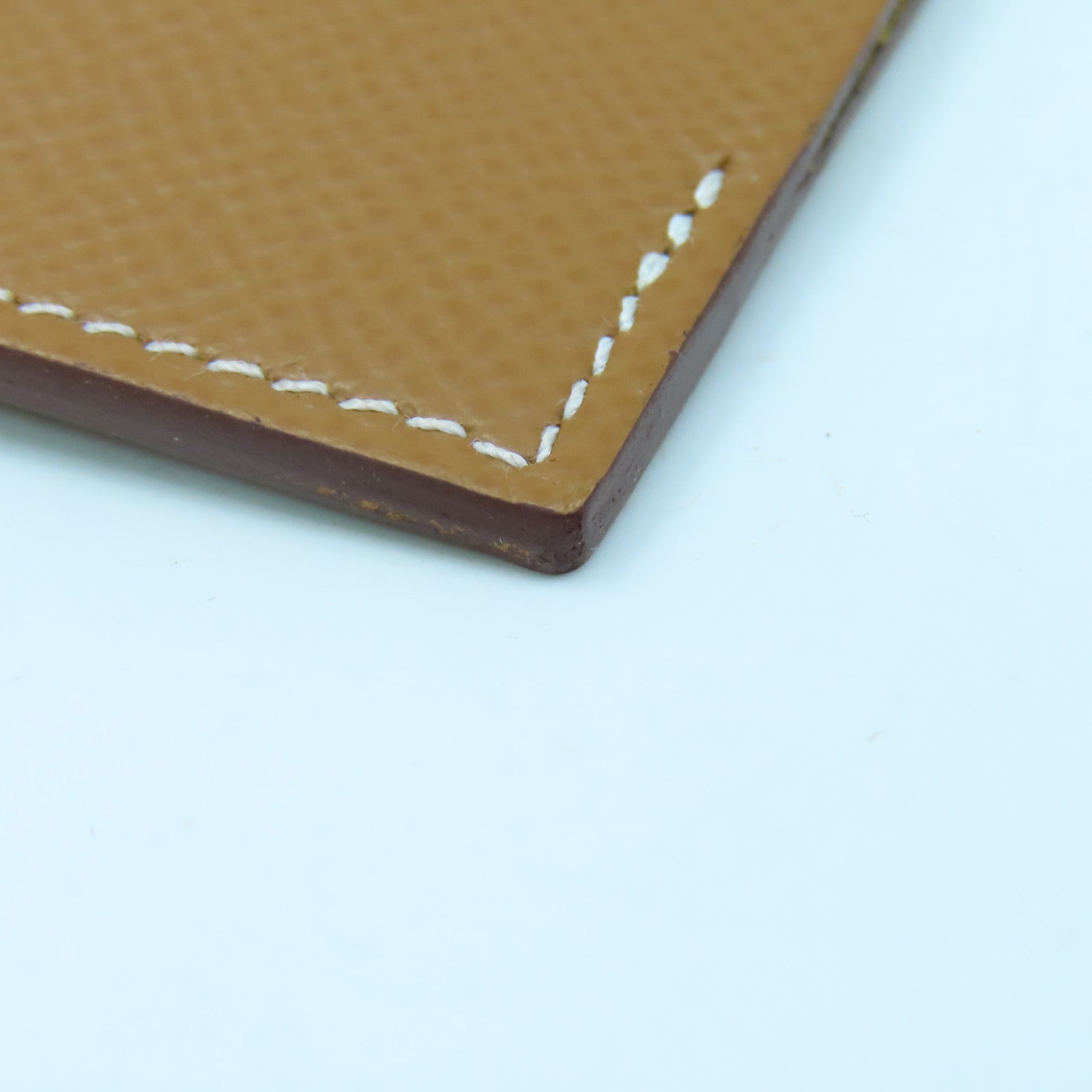 HERMES Epsom皮革Passport Case護照套經典駝色