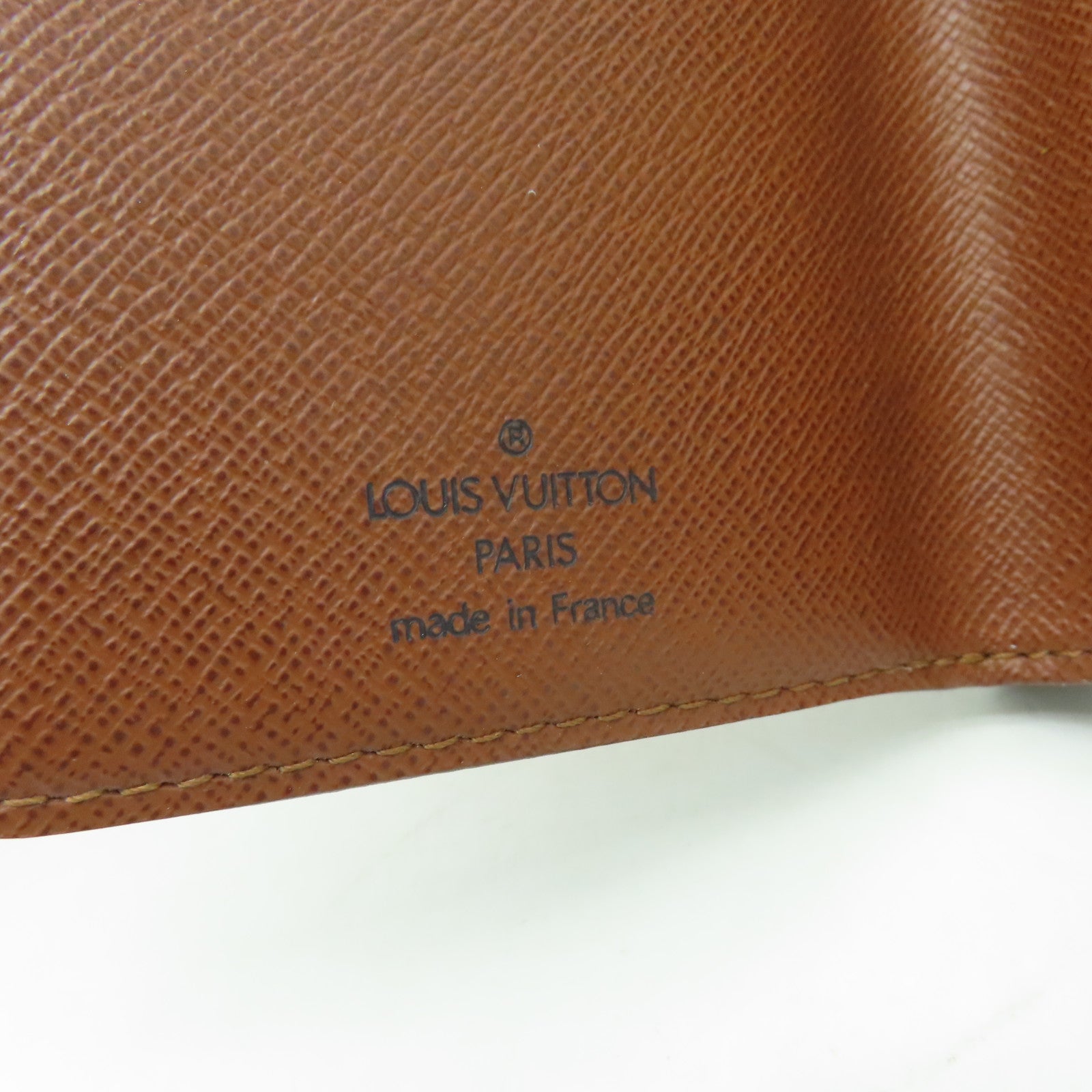 LOUIS VUITTON Monogram Portefeuilie金扣錢包啡色