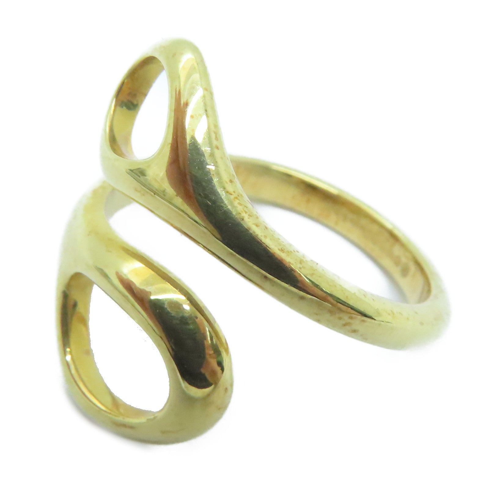 GUCCI 18K Gold Ring Ring US#5.5/GUCCI#11