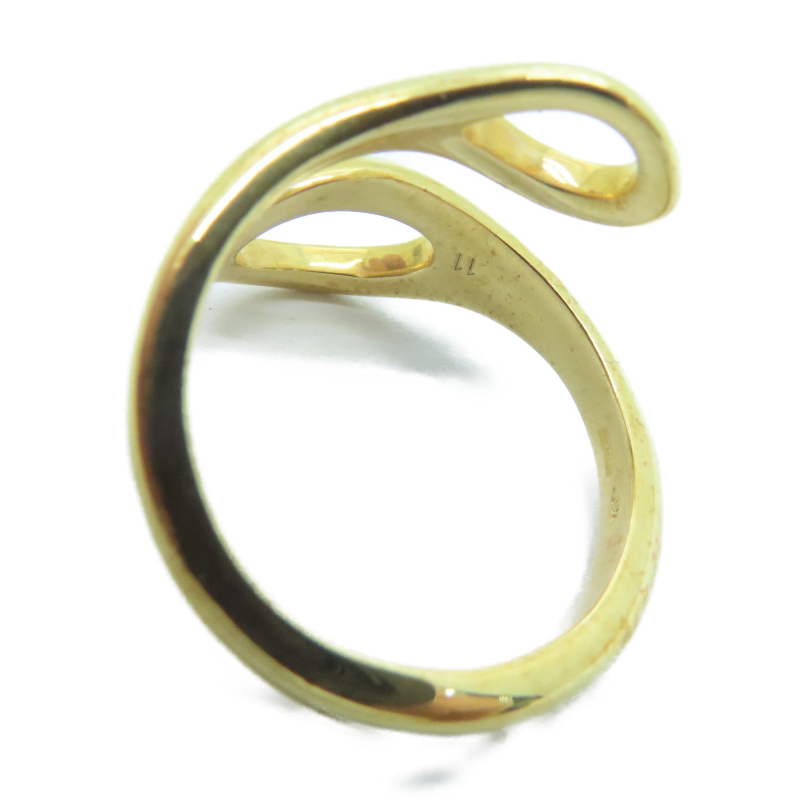 GUCCI 18K Gold Ring Ring US#5.5/GUCCI#11