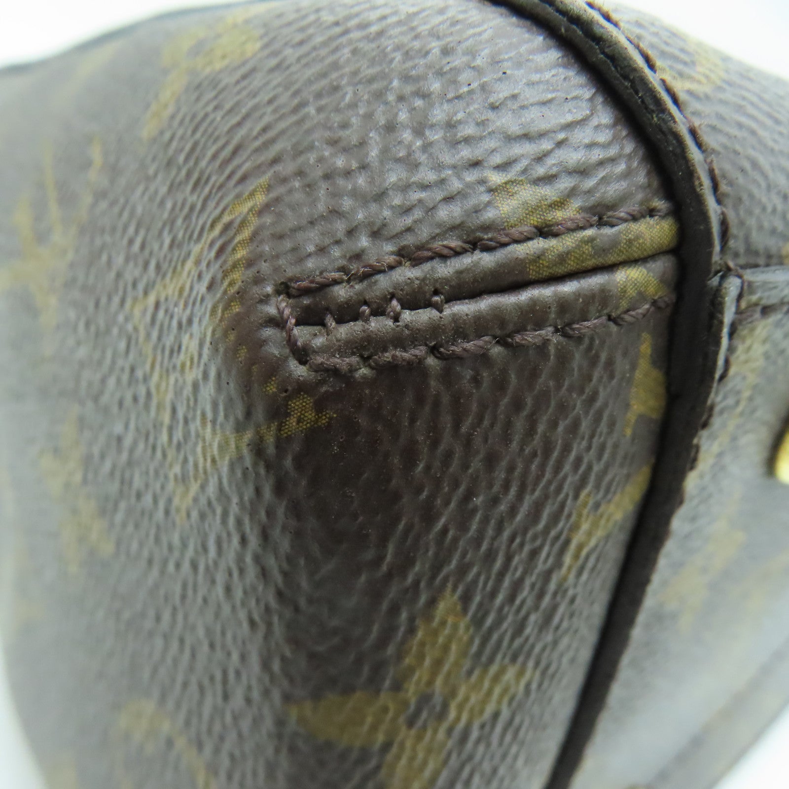 LOUIS VUITTON Monogram Montaigne BB金扣手挽肩背兩用袋啡色