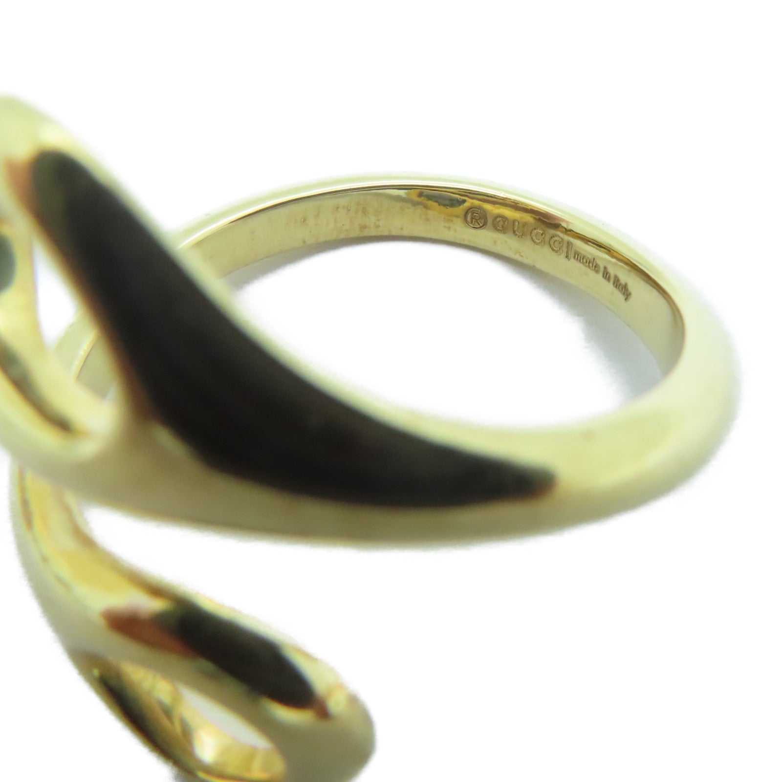 GUCCI 18K Gold Ring Ring US#5.5/GUCCI#11