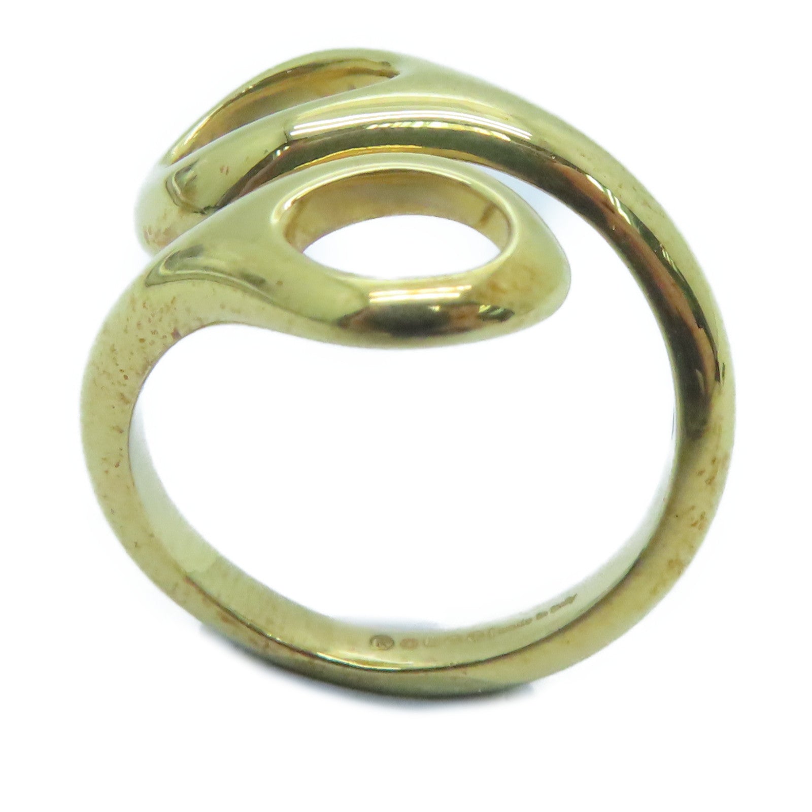 GUCCI 18K Gold Ring Ring US#5.5/GUCCI#11