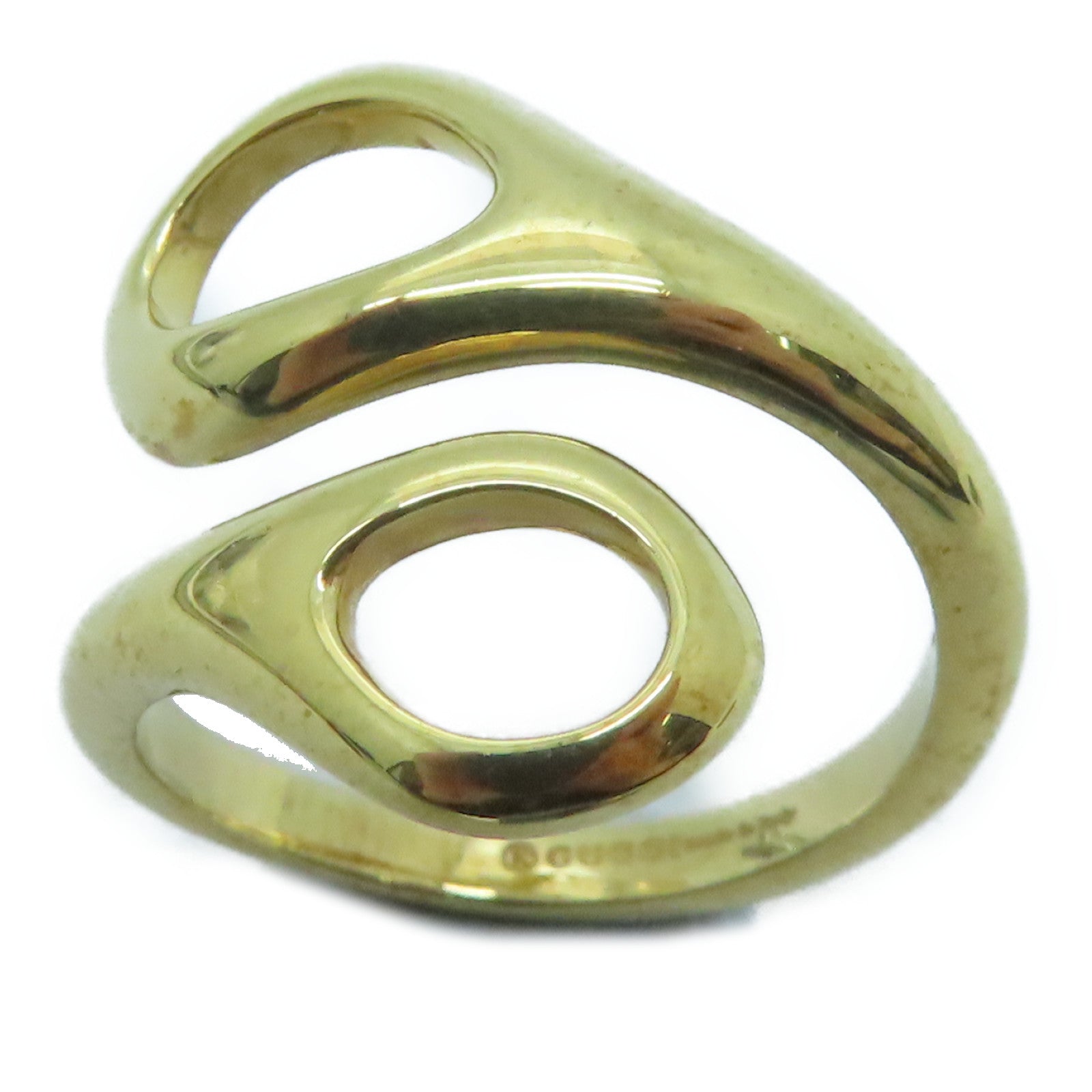 GUCCI 18K Gold Ring Ring US#5.5/GUCCI#11