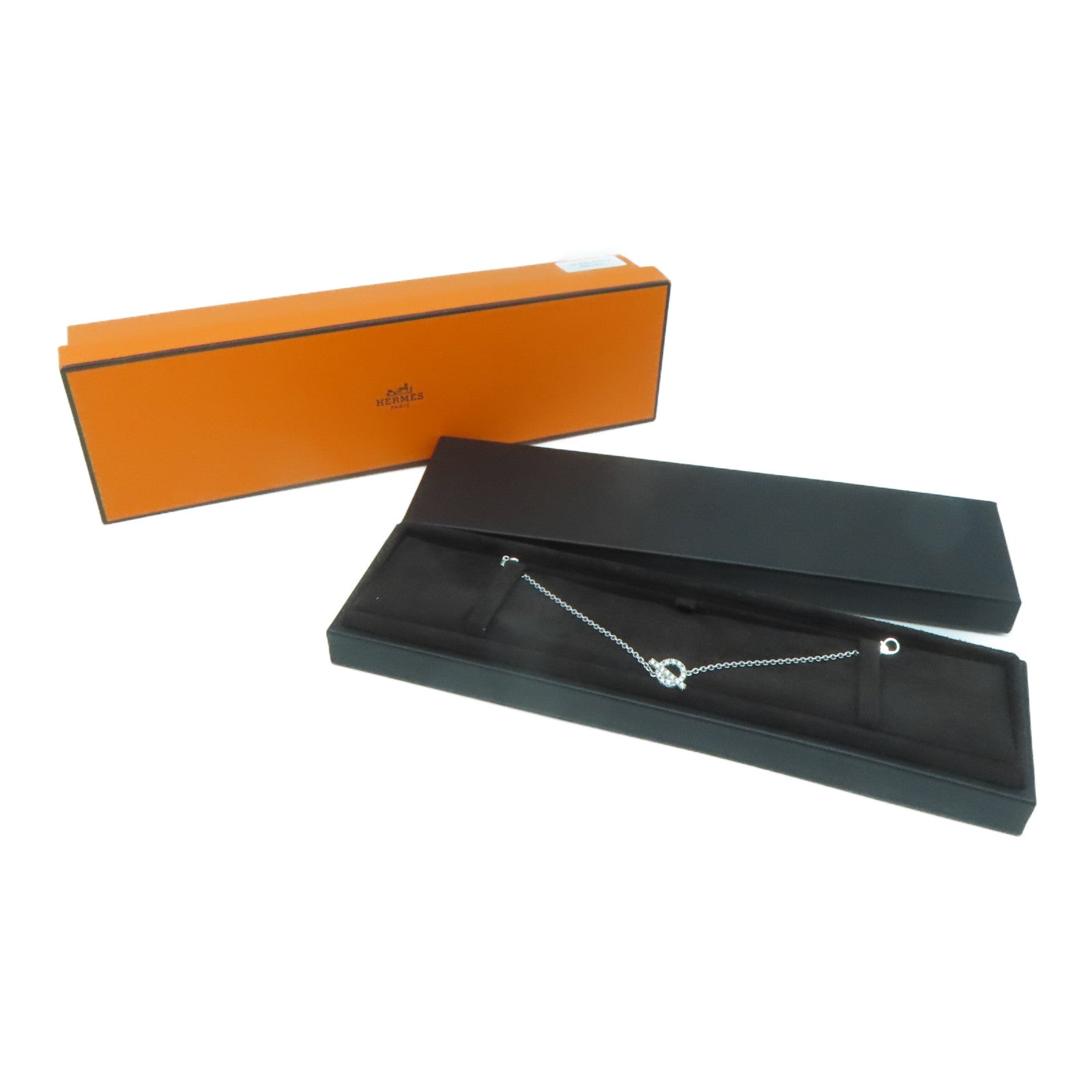 HERMES 18K白金Finesse Bracelet 0.55ct鑽石手鏈