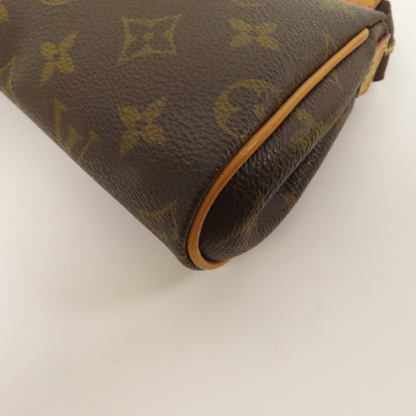LOUIS VUITTON Monogram Eva金扣手挽肩背兩用袋啡色