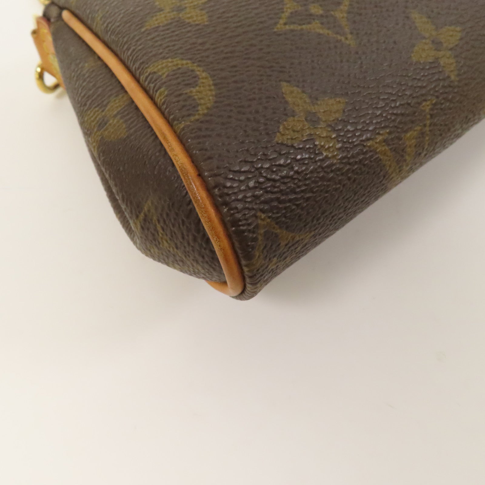 LOUIS VUITTON Monogram Eva金扣手挽肩背兩用袋啡色
