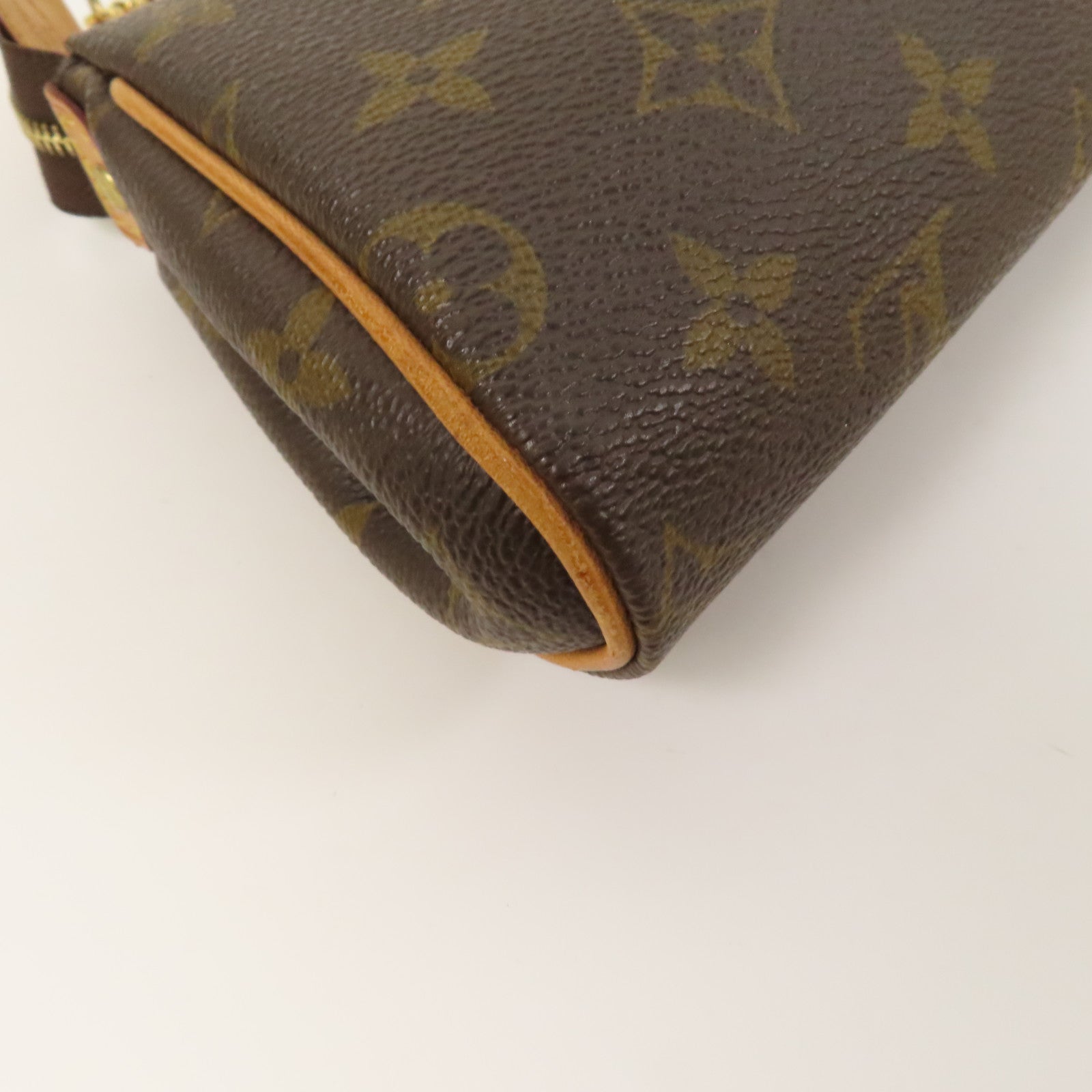 LOUIS VUITTON Monogram Eva金扣手挽肩背兩用袋啡色