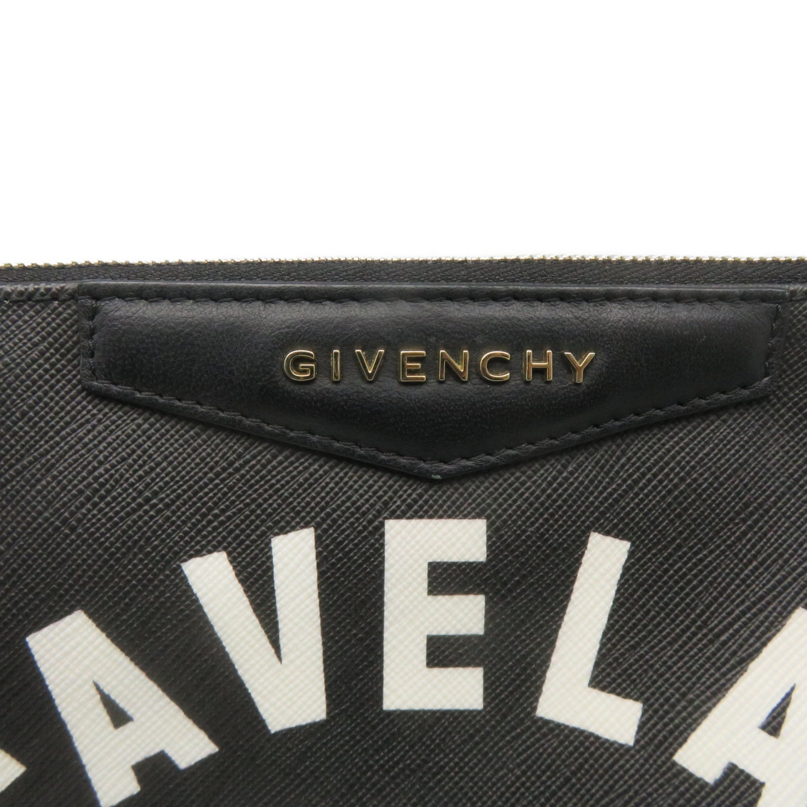 GIVENCHY Favelas 74 Clutch in coated leather black – Brand Off