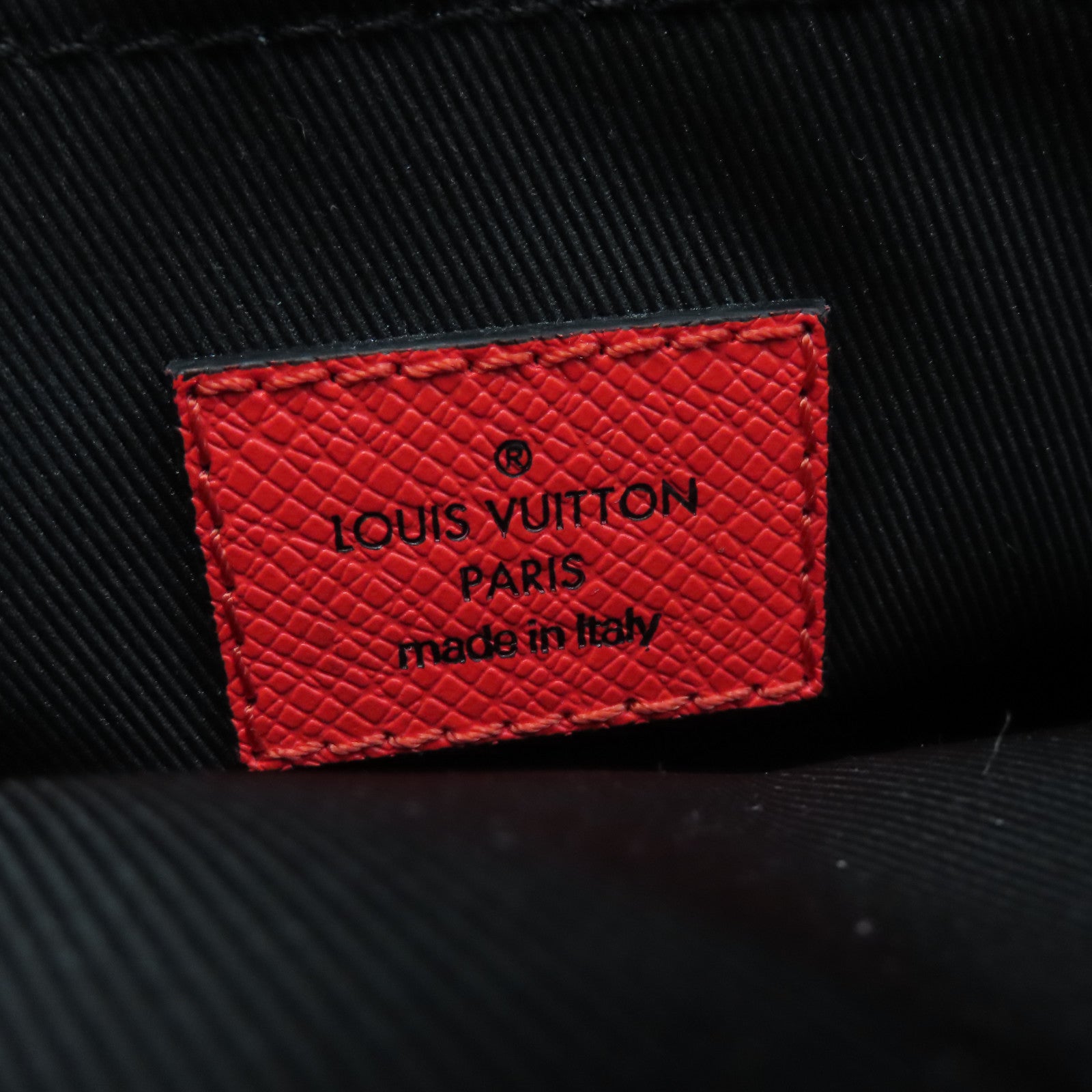 LOUIS VUITTON Monogram Outdoor Messenger銀扣肩背袋紅色