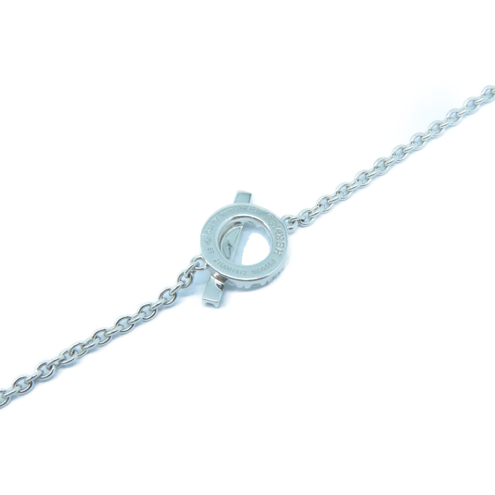 HERMES 18K白金Finesse Bracelet 0.55ct鑽石手鏈
