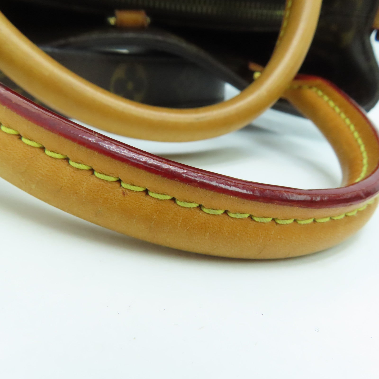 LOUIS VUITTON Monogram Montaigne BB金扣手挽肩背兩用袋啡色