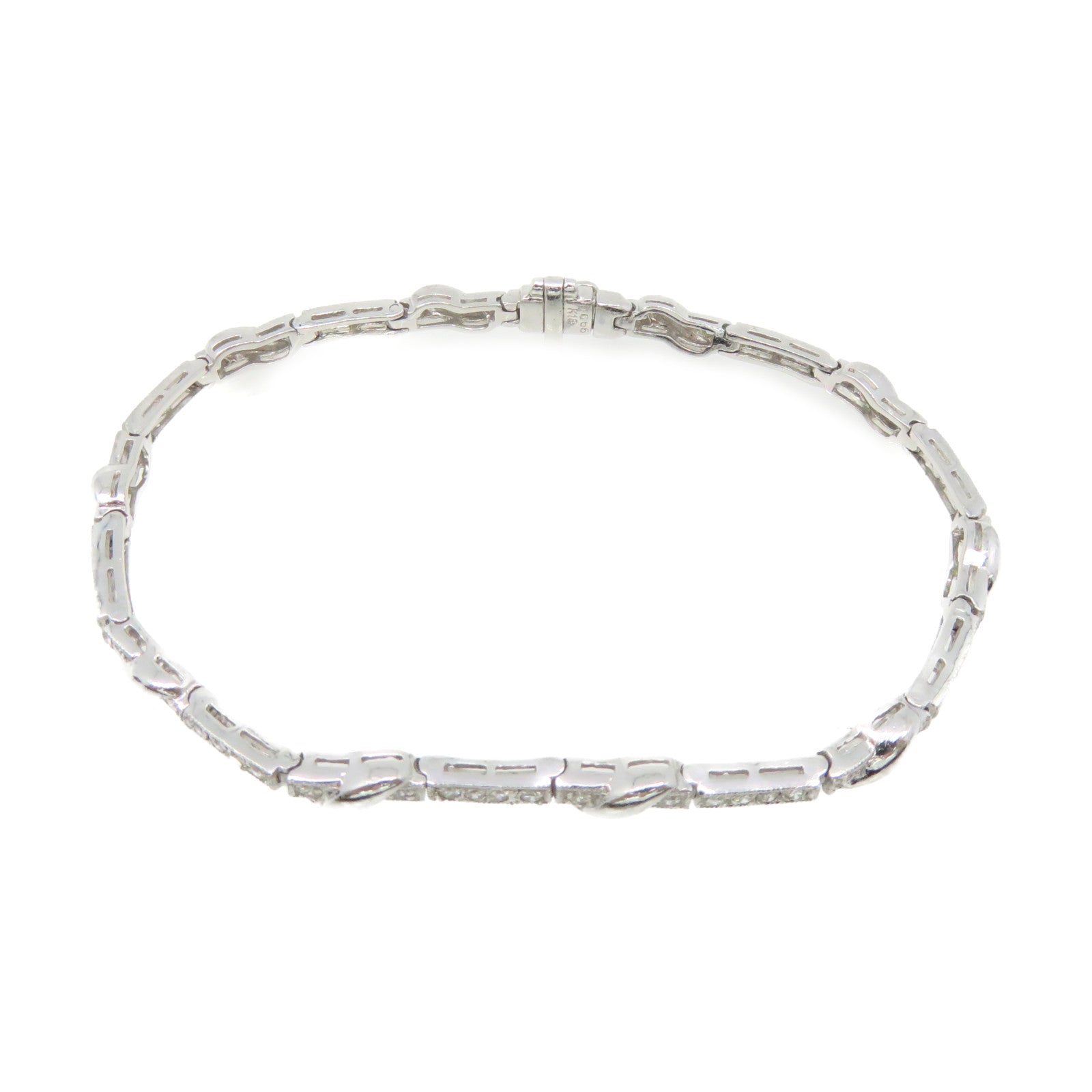 JEWELRY 【激减优惠】18K白金/0.65ct钻石Diamond Bracelet手链