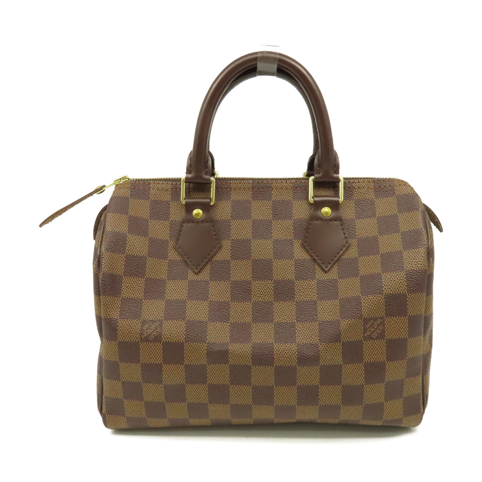LOUIS VUITTON Damier Speedy 25 Hand Bag手挽袋啡色