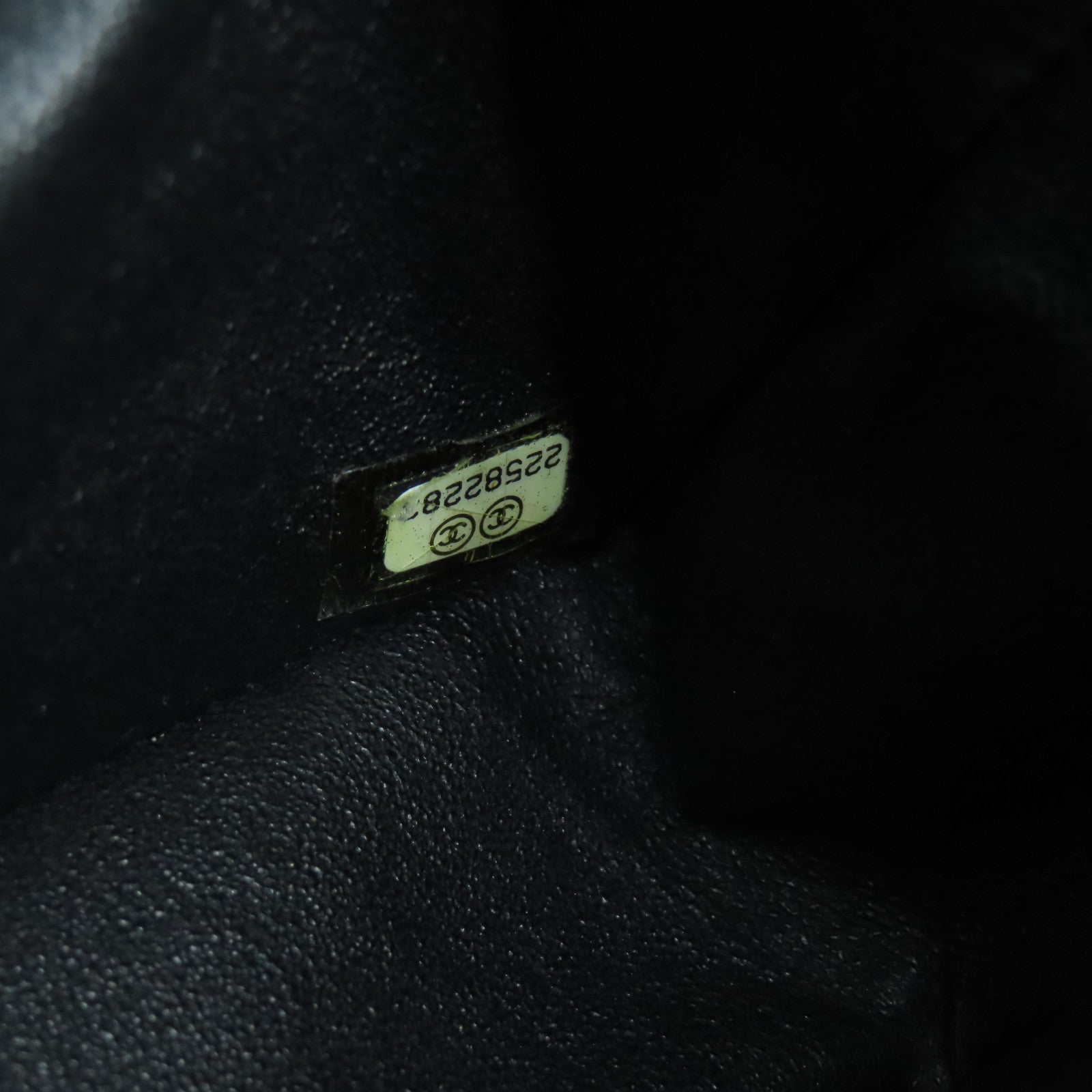 CHANEL 帆布Chain Shoulder銀扣鏈帶肩背袋藍色