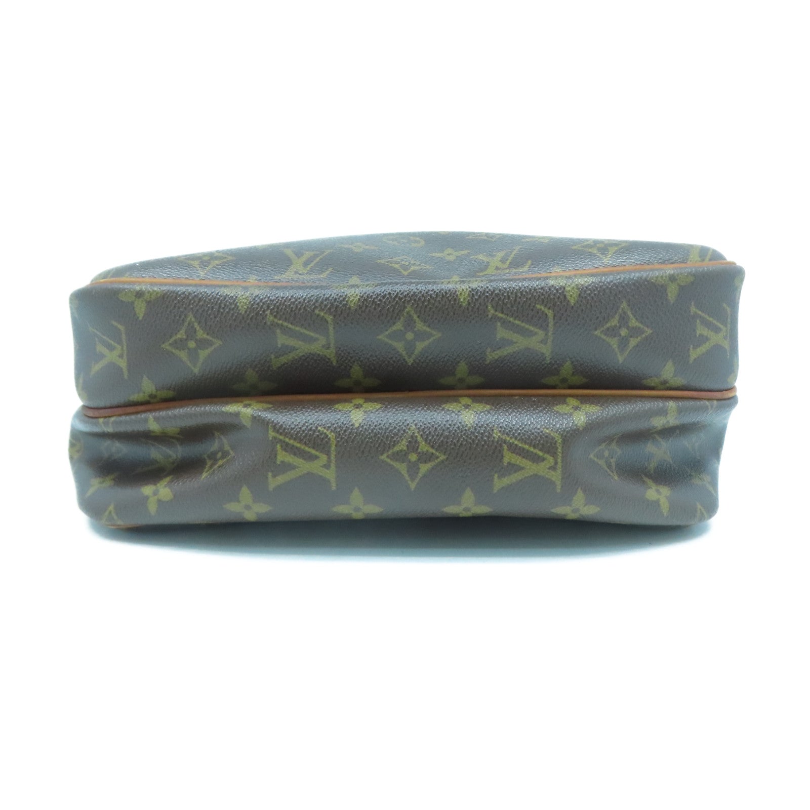 LOUIS VUITTON Monogram Reporter金扣肩背袋啡色