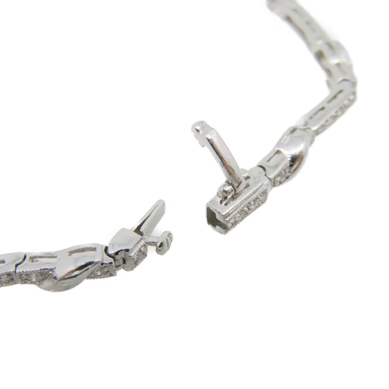 JEWELRY 【激减优惠】18K白金/0.65ct钻石Diamond Bracelet手链