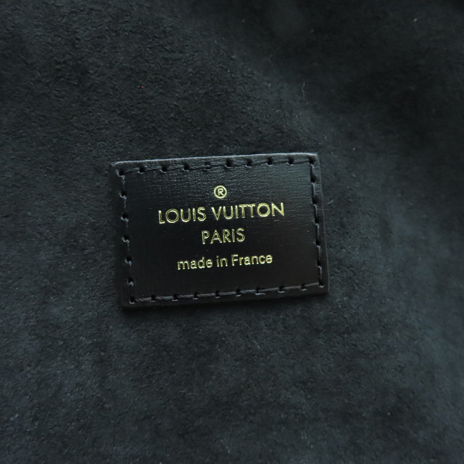 LOUIS VUITTON Monogram Reverse Vanity PM金扣手挽肩背两用袋啡色