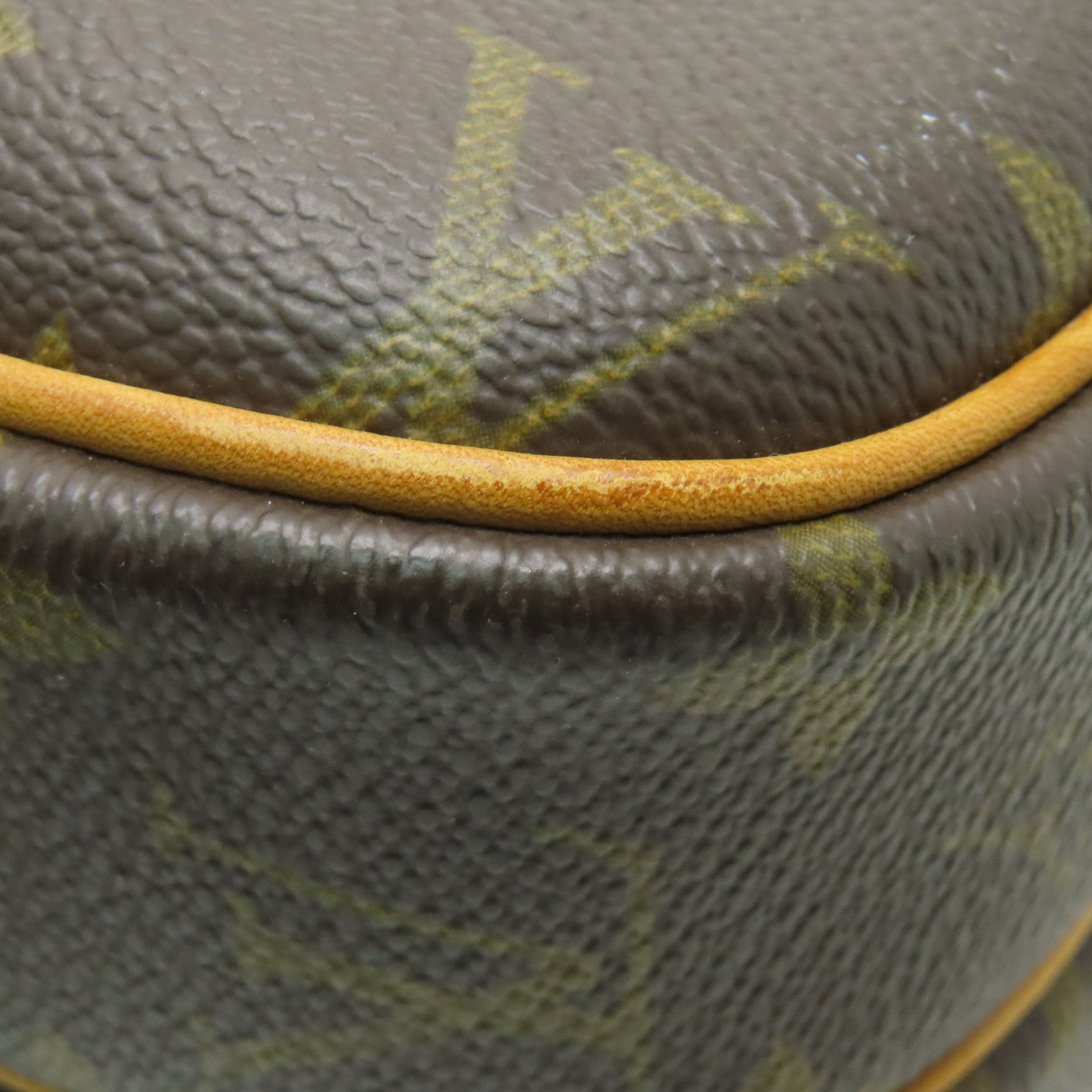 LOUIS VUITTON Monogram Reporter金扣肩背袋啡色
