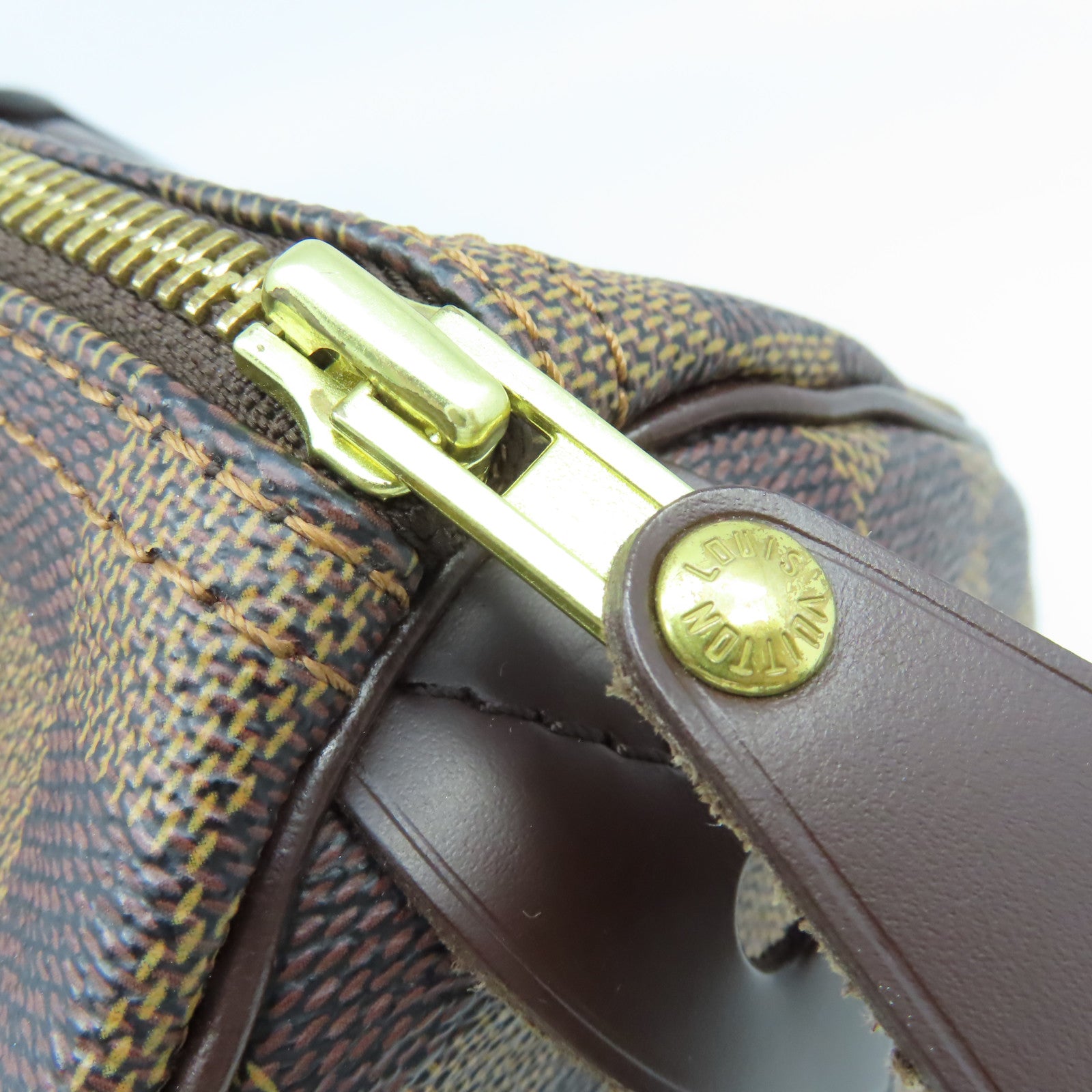 LOUIS VUITTON Damier Speedy 25 Hand Bag手挽袋啡色
