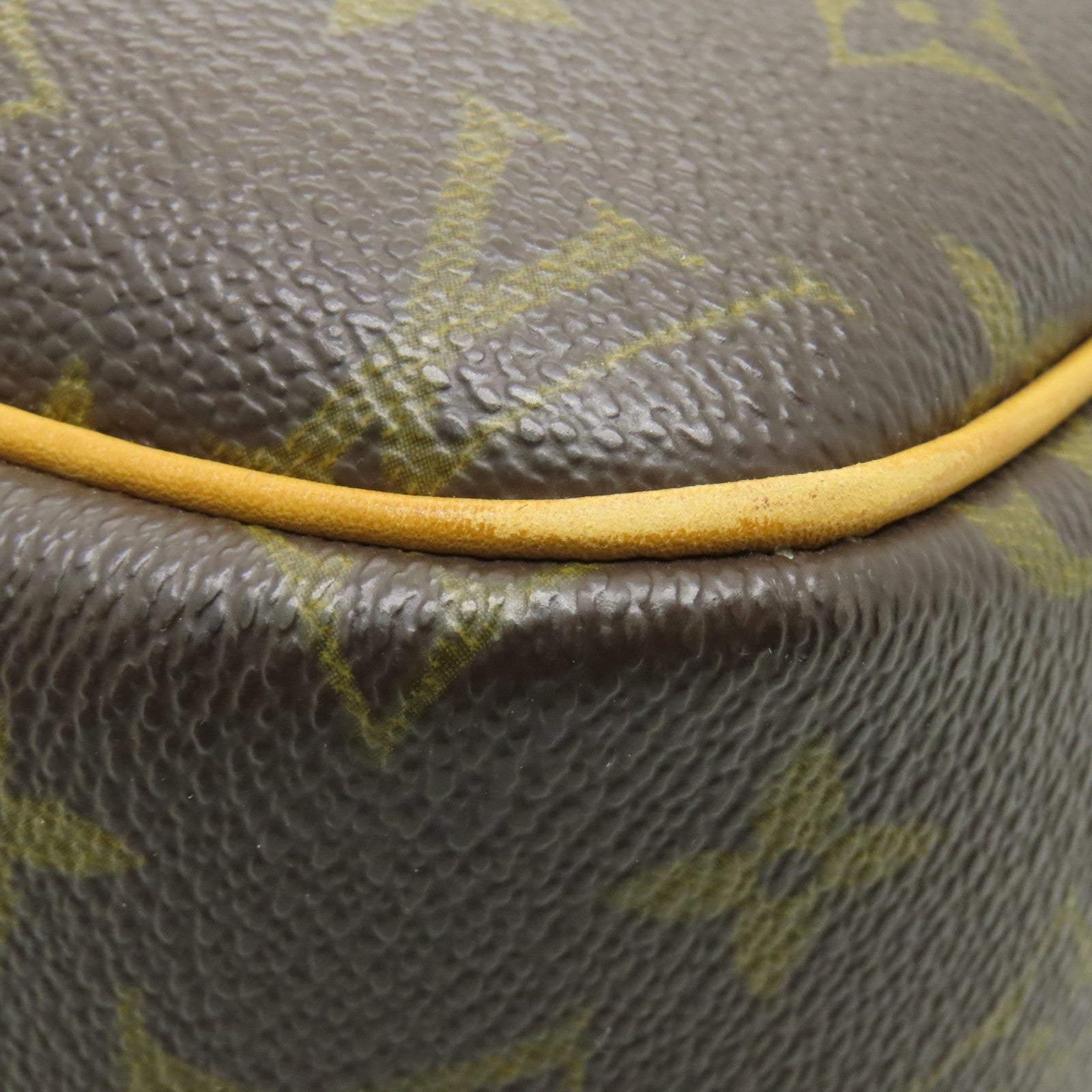 LOUIS VUITTON Monogram Reporter金扣肩背袋啡色