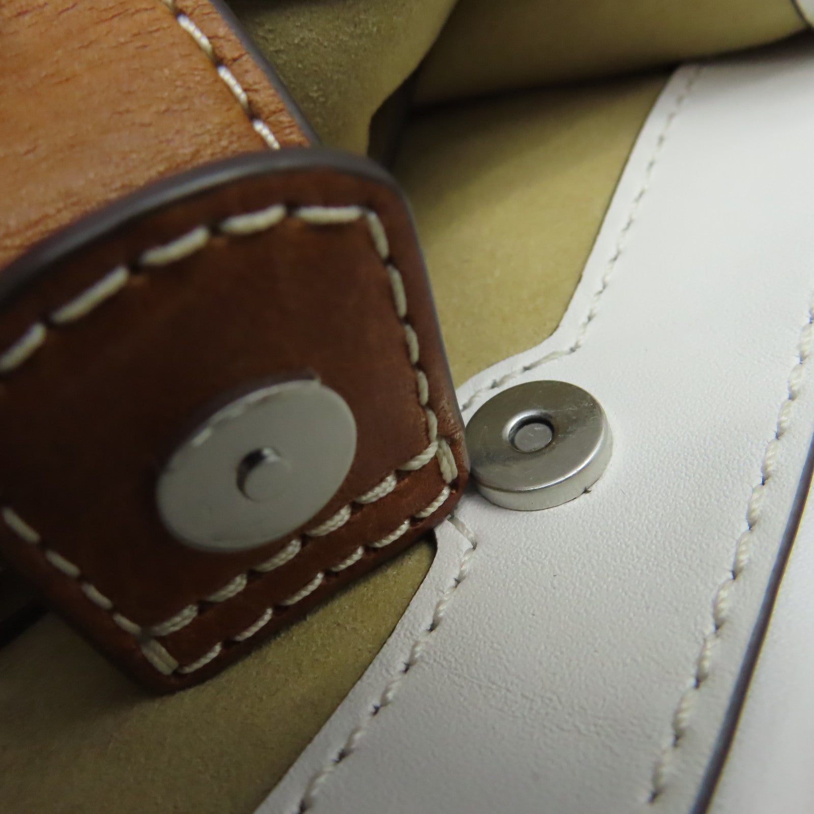 Tory Burch 帆布2Way Shoulder Bag手挽肩背兩用袋藍色/白色