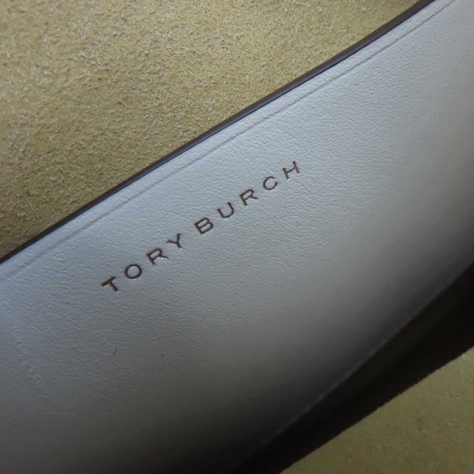 Tory Burch 帆布2Way Shoulder Bag手挽肩背兩用袋藍色/白色