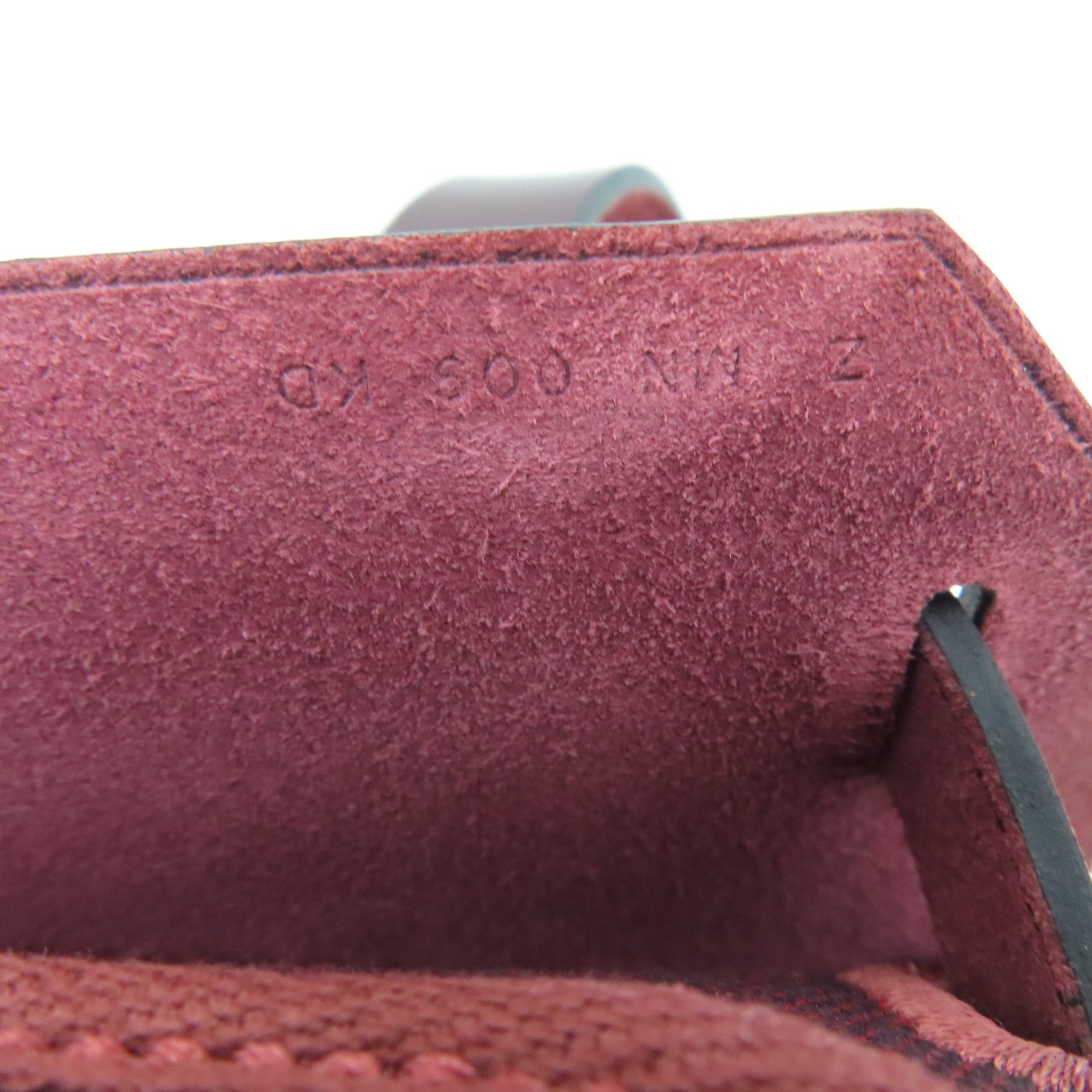 HERMES canvas Herbag 31 silver buckle handle shoulder bag Rouge H/wine red