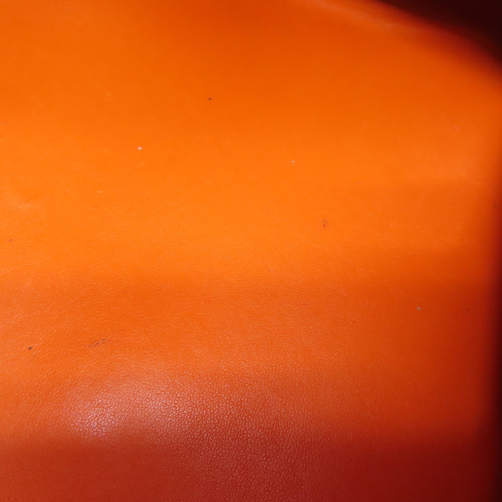 HERMES Clemence leather Lindy 34 2 way Shoulder silver buckle handle shoulder bag orange