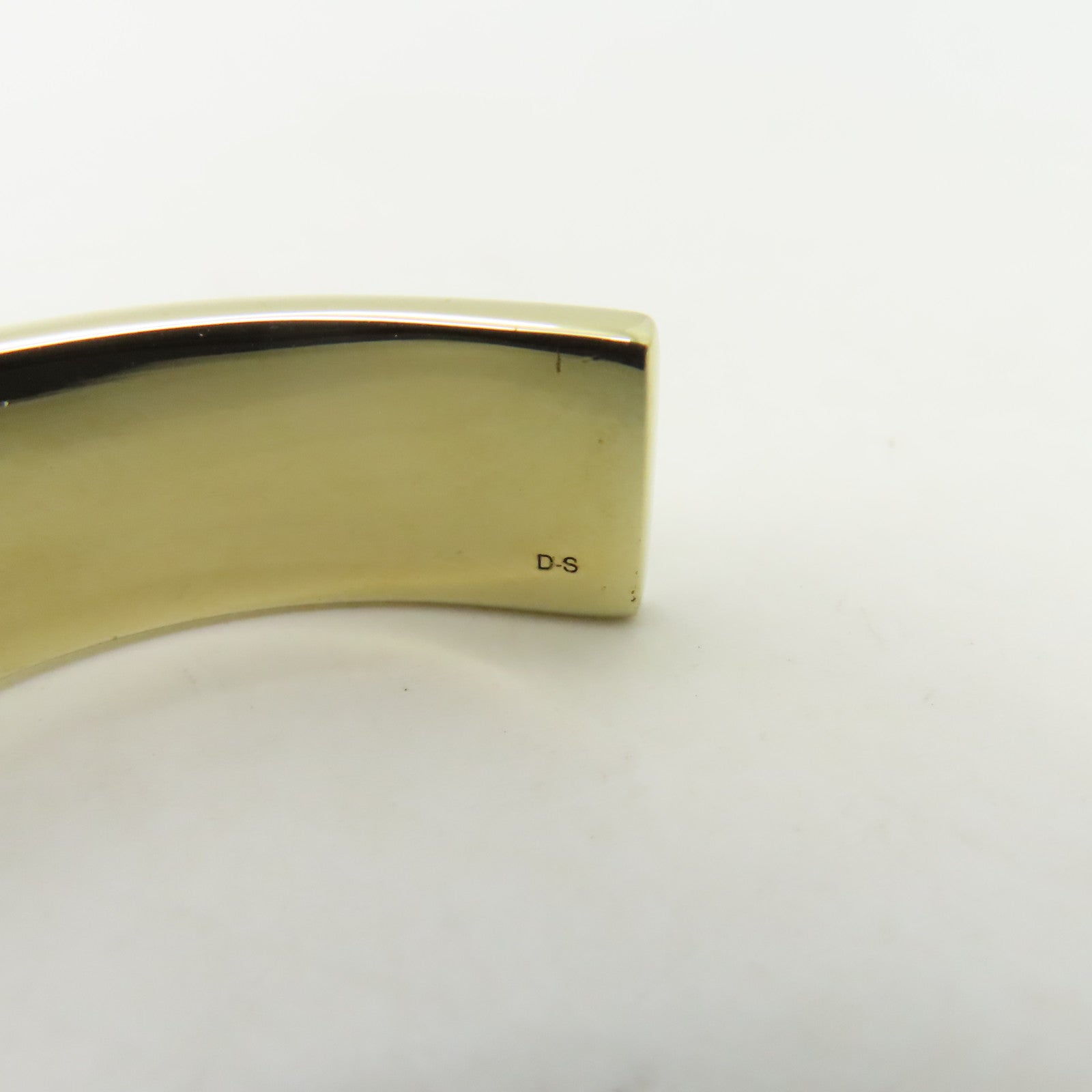 Valentino 【激減優惠】金屬Bangle手鐲灰色#16.75cm
