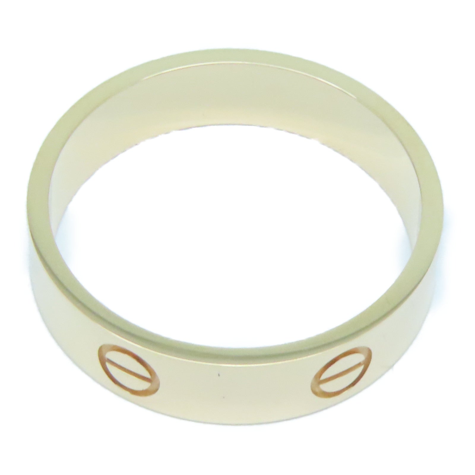 CARTIER 18K玫瑰金Love Ring戒指Cartier#66/US#11.5