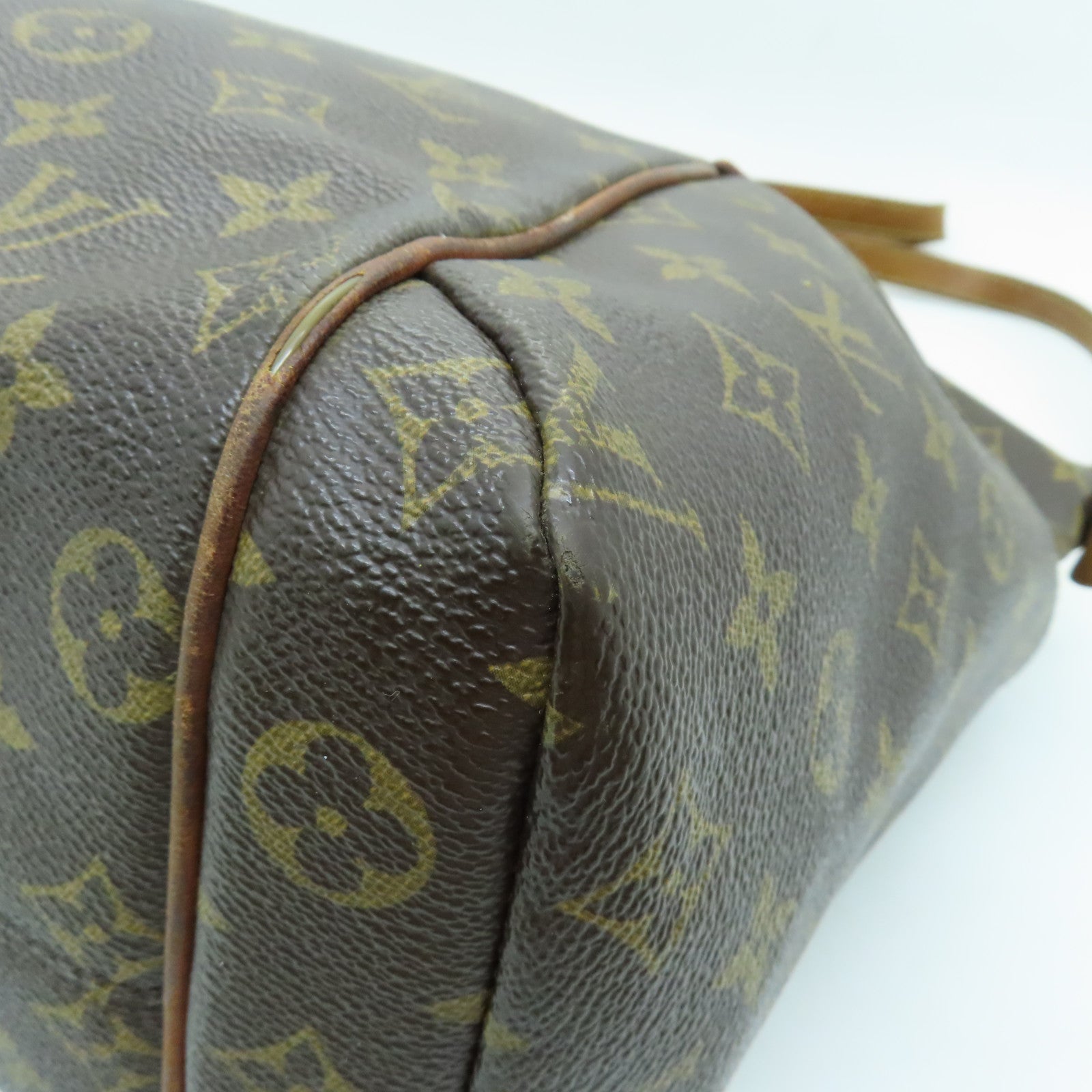 LOUIS VUITTON Monogram Totally MM金扣肩背袋啡色