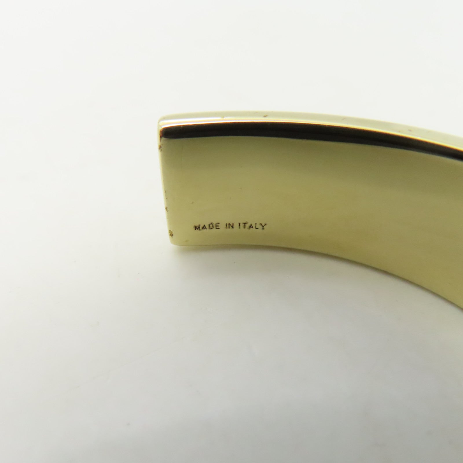 Valentino 【激減優惠】金屬Bangle手鐲灰色#16.75cm