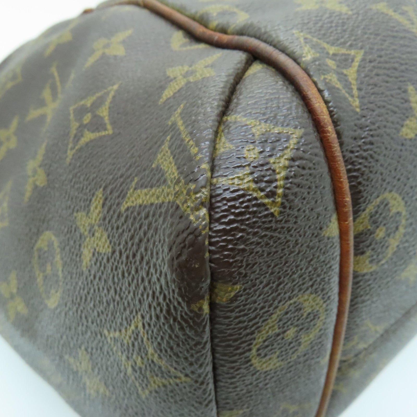 LOUIS VUITTON Monogram Totally MM金扣肩背袋啡色