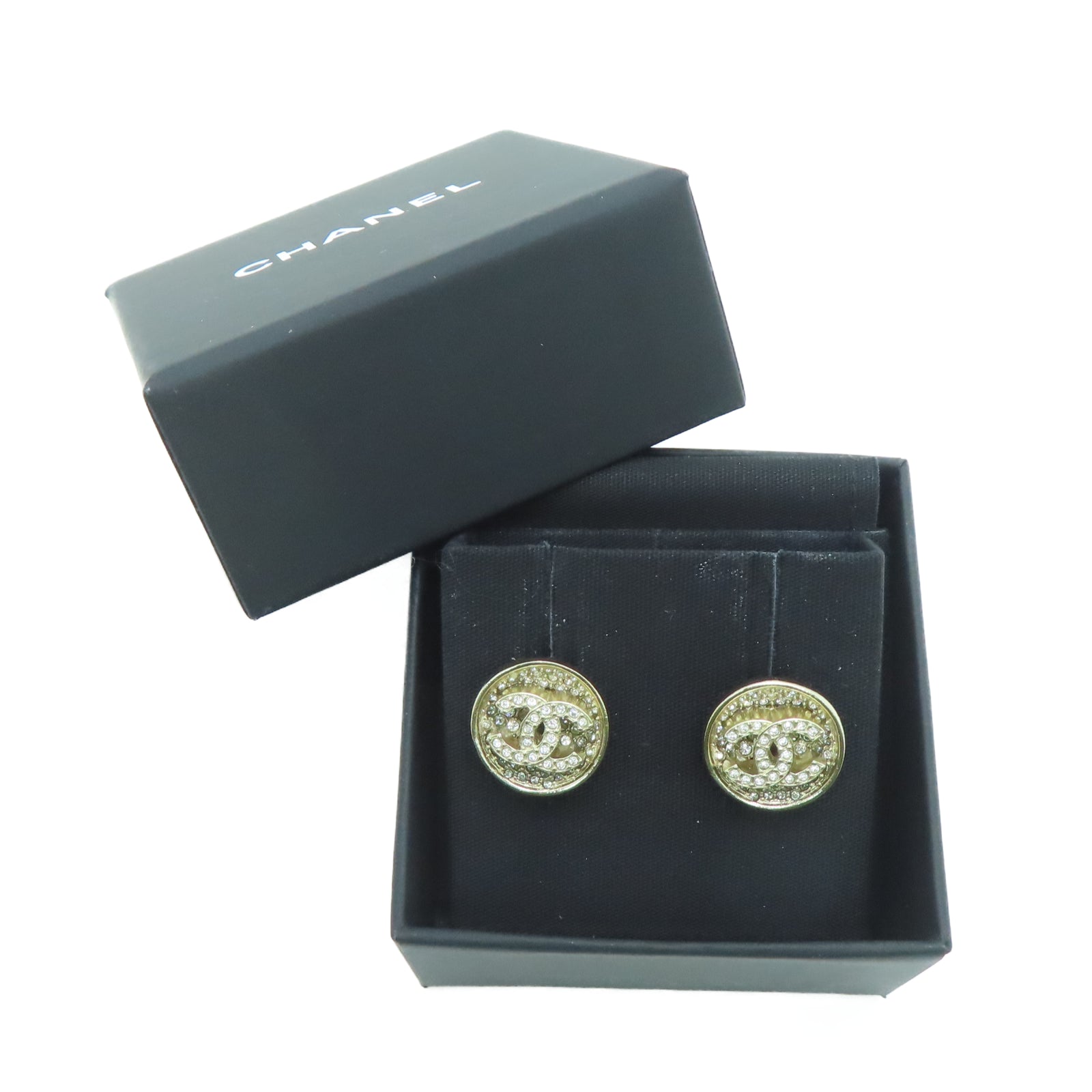 CHANEL metal Earrings gold earrings
