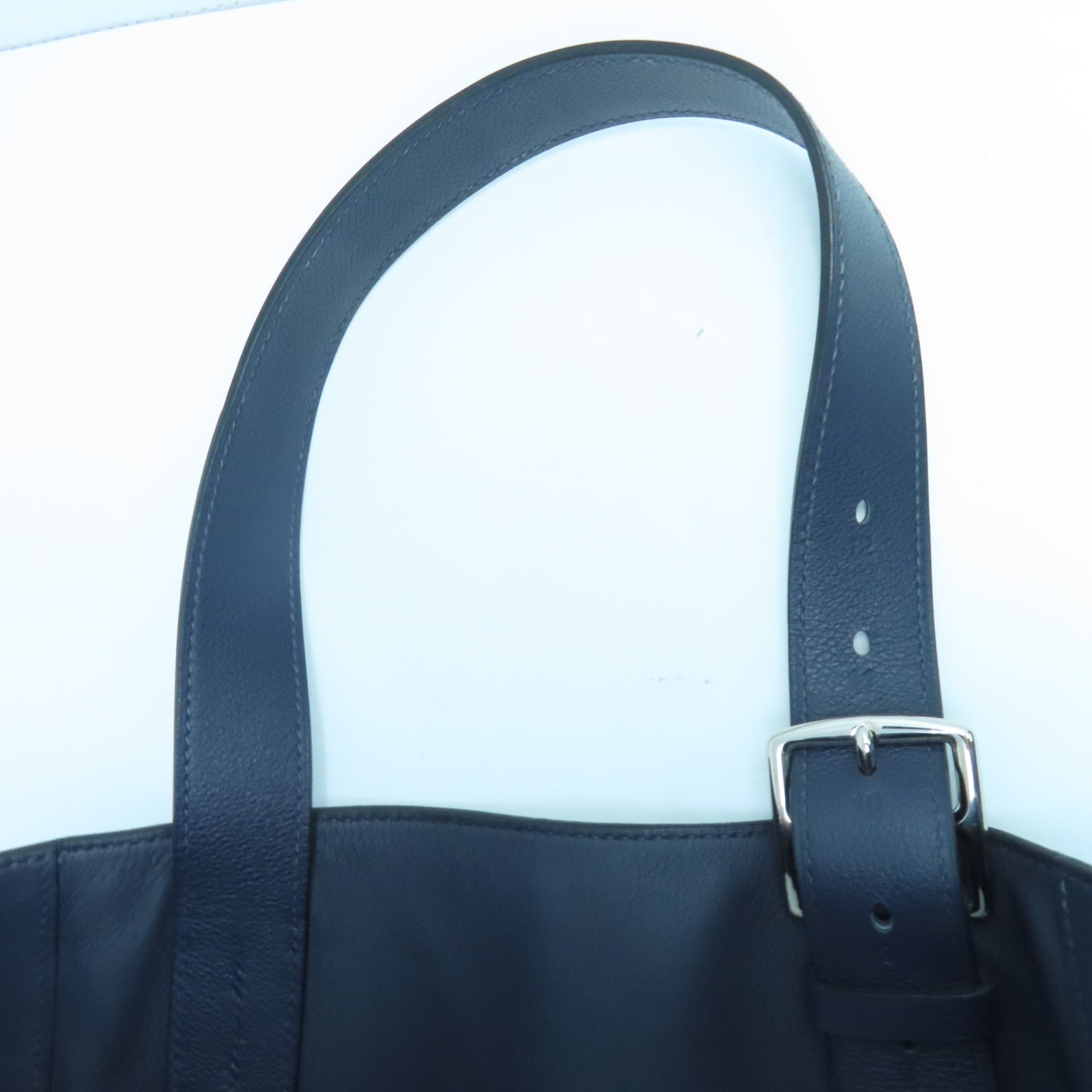 HERMES Eevercolor皮革Etriviere Jockey Bag银扣肩背袋多色