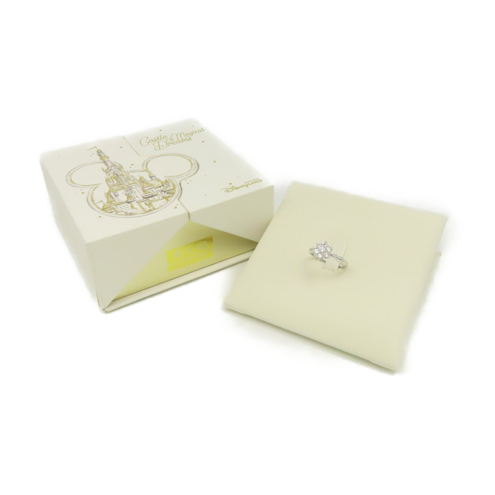 JEWELRY 18K白金/0.134ct/0.551ct鑽石Diamond Ring戒指US#6.75