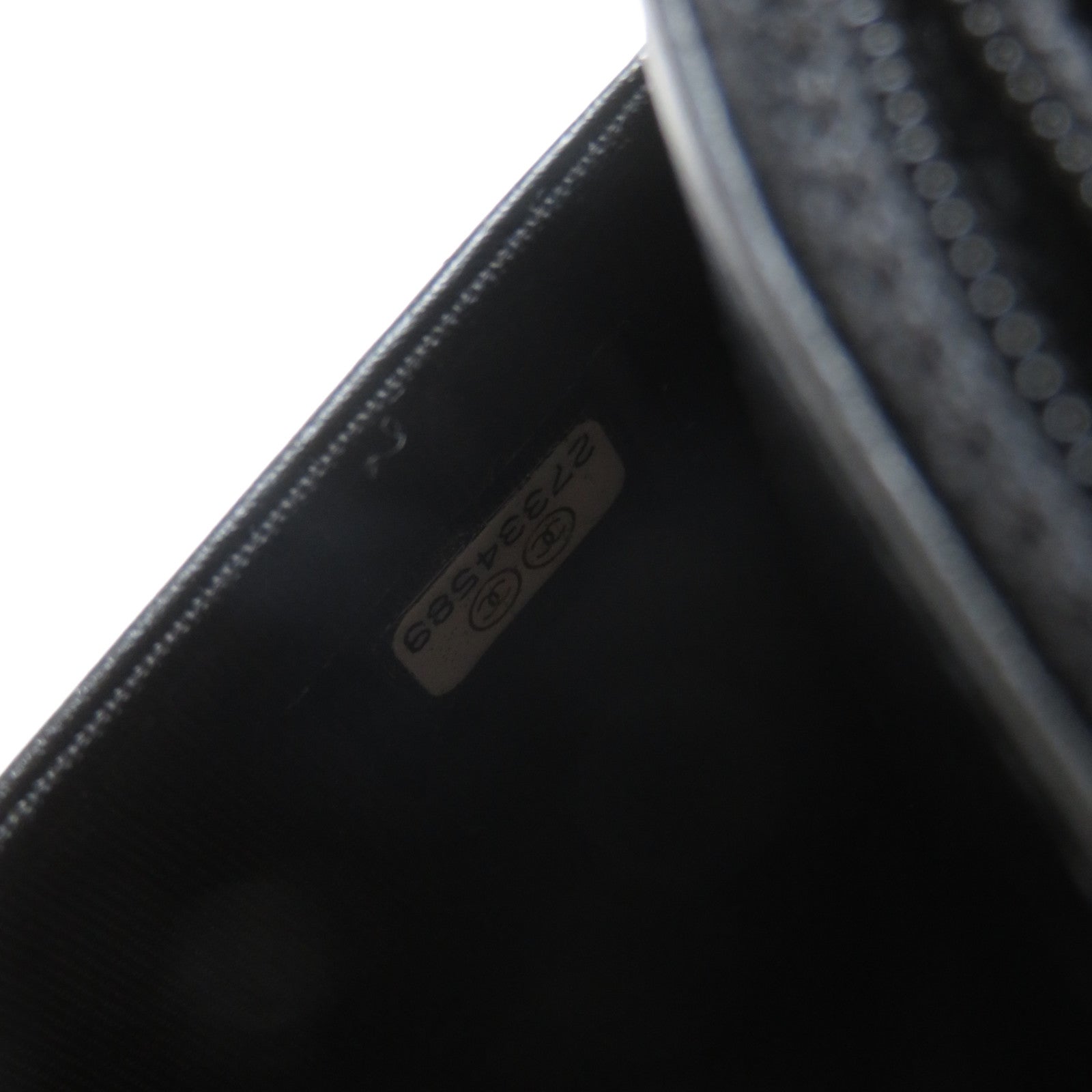 CHANEL 羊皮皮革Camellia Wallet On Chain銀扣鏈帶肩背袋黑色