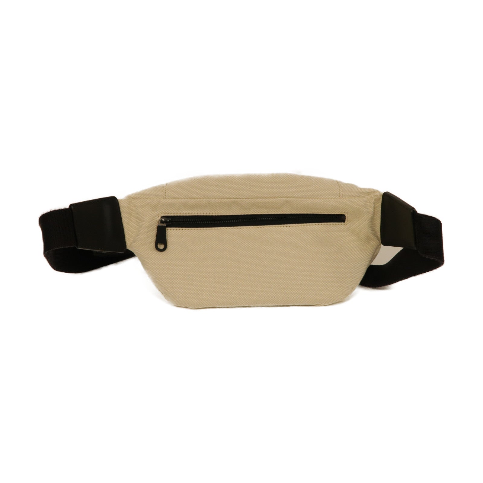 BURBERRY 帆布Waist Bag腰包黒色/白色