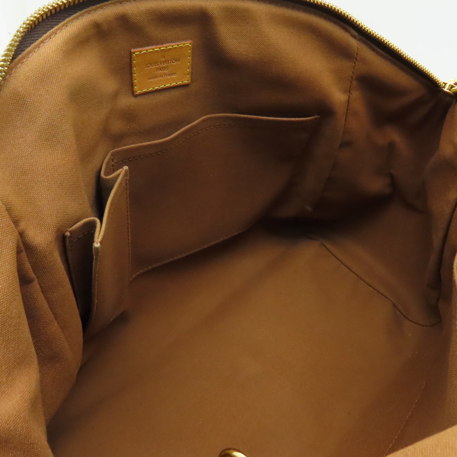 LOUIS VUITTON Monogram Tivoli GM金扣肩背袋啡色