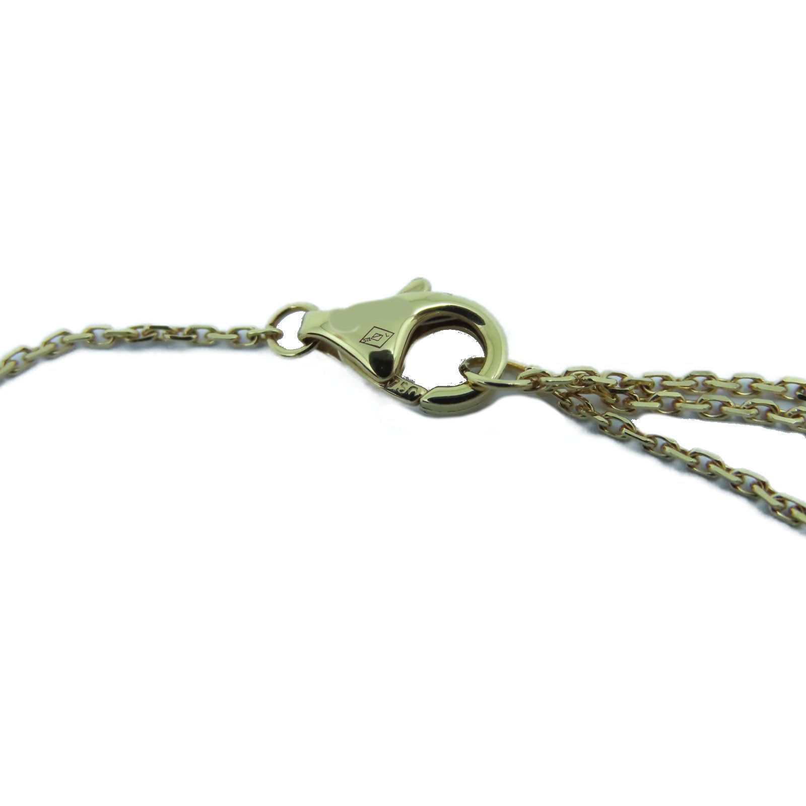 CARTIER 18K三色金Trinity Bracelet手鏈金色#15cm