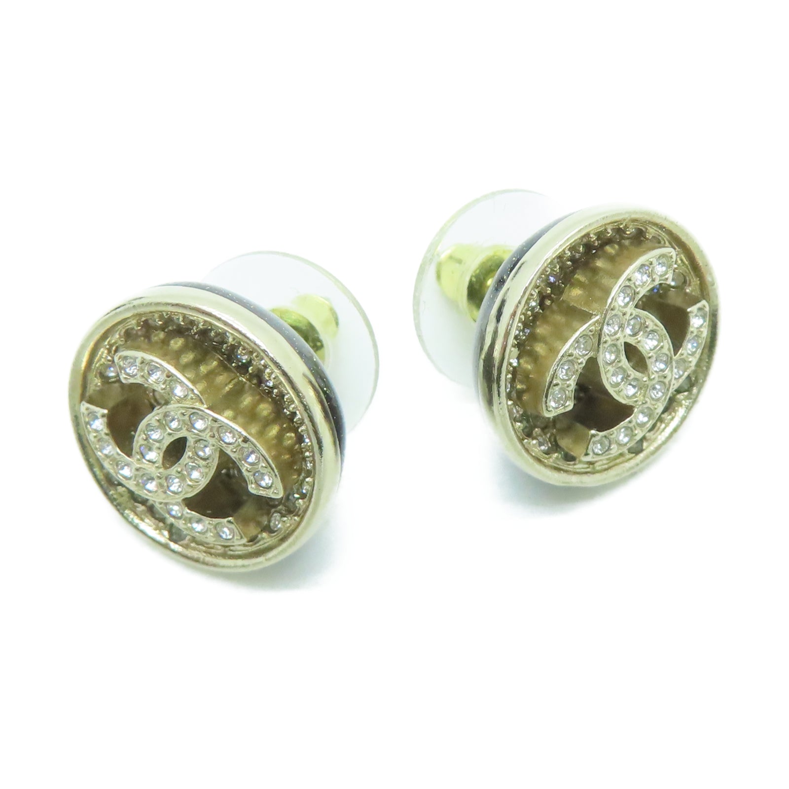 CHANEL metal Earrings gold earrings