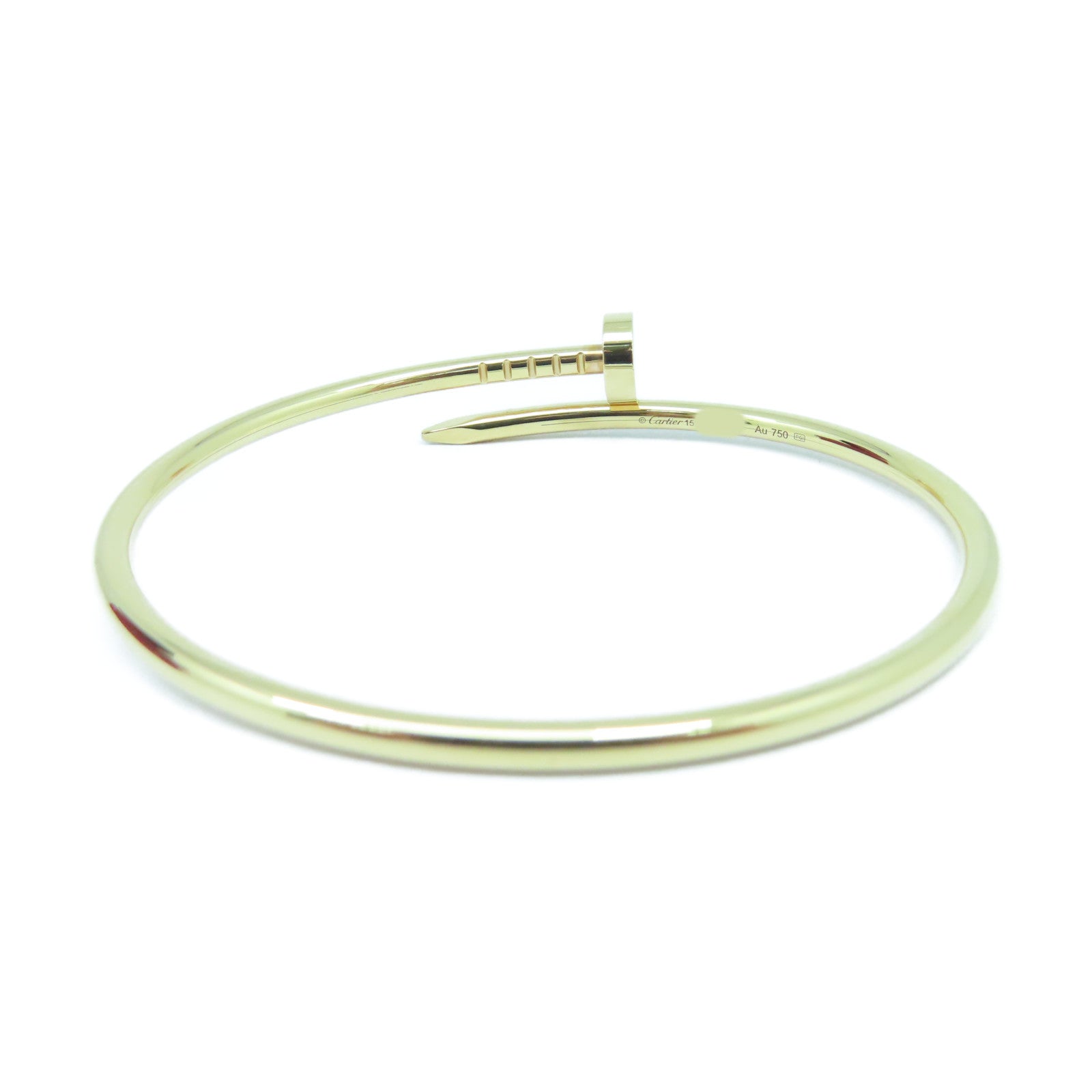 CARTIER 18K玫瑰金Juste Un Clou Bracelet手鐲Cartier#15