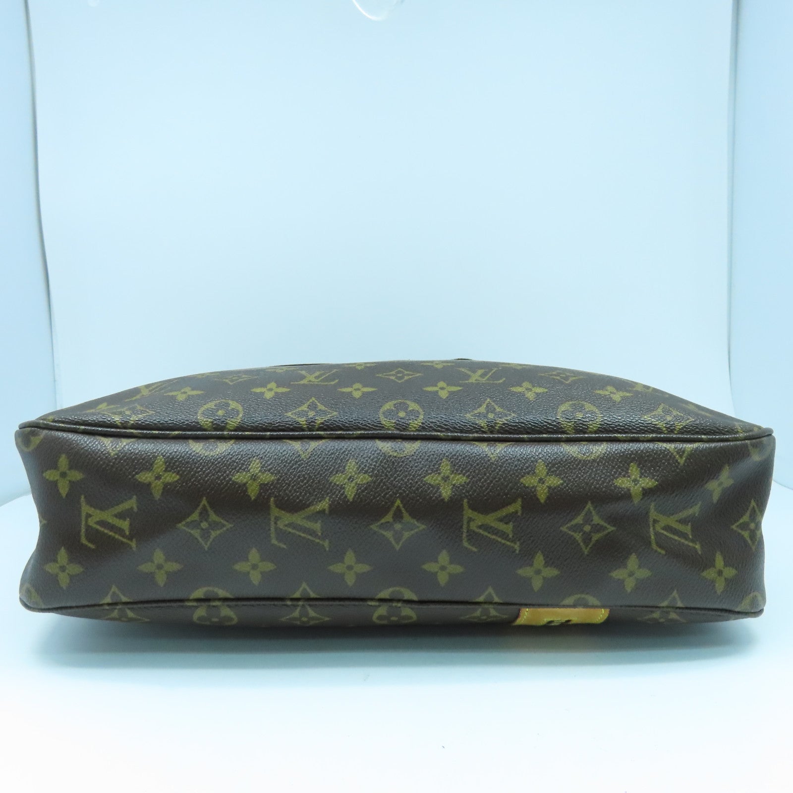 LOUIS VUITTON Monogram Sac Bosphore金扣手挽肩背兩用袋啡色